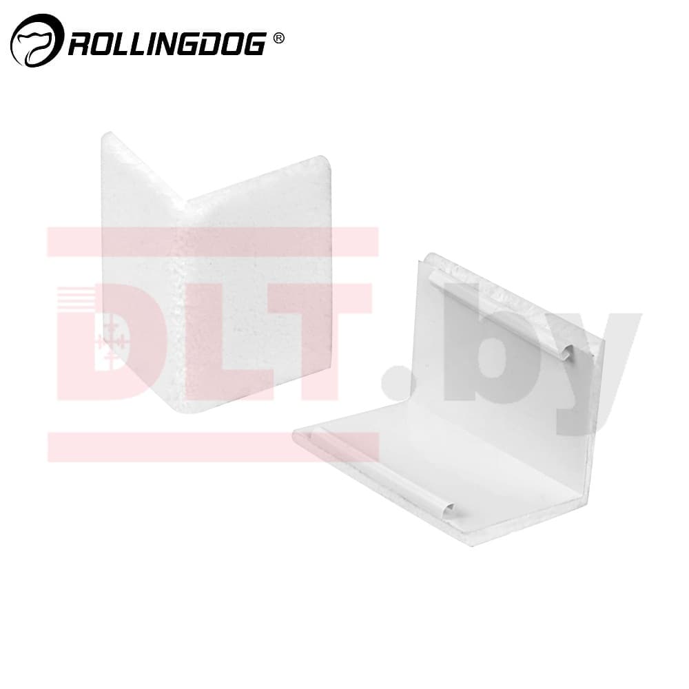 Набор сменных подушек к аппликатору Rollingdog PRO-ANGLE, 6*9 см, микрофибра, арт.90196
